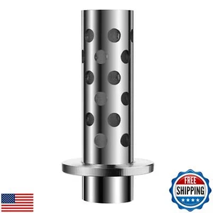 DZQ Perforated Casting Flask Vacuum Casting Stainless Steel Wall Flanged(1.2" - Picture 1 of 5