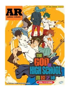 English dubbed of The God Of High School (1-13End) Anime DVD Region 0 - Picture 1 of 6