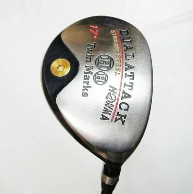 PALO DE GOLF HONMA UTILITARIO DOBLE MARCAS DUALATTACK 2 ESTRELLAS 17 GRADOS R-FLEX Foto 1 de 4