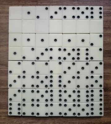 Vintage Domino game, USSR production of the 80s, box size 16x5 cm. - Image 1 of 4