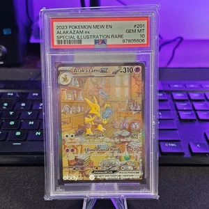 Pokémon Mew En Alakazam Ex #201 Sir PSA 10 2023 - Imagen 1 de 4