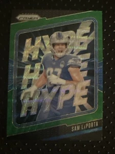 Panini Prizm 2024 - Hype Sam LaPorta #14 Green Prizm - Imagen 1 de 3
