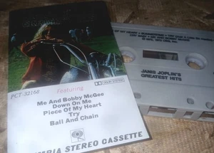 JANIS JOPLIN'S GREATEST HITS CASSETTE 1973 CBS COLUMBIA PCT-32168 - Picture 1 of 3