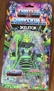 Masters of the Universe Origins Turtles of Grayskull Wave 3 Skeletor Figur Neu - Bild 1 von 3