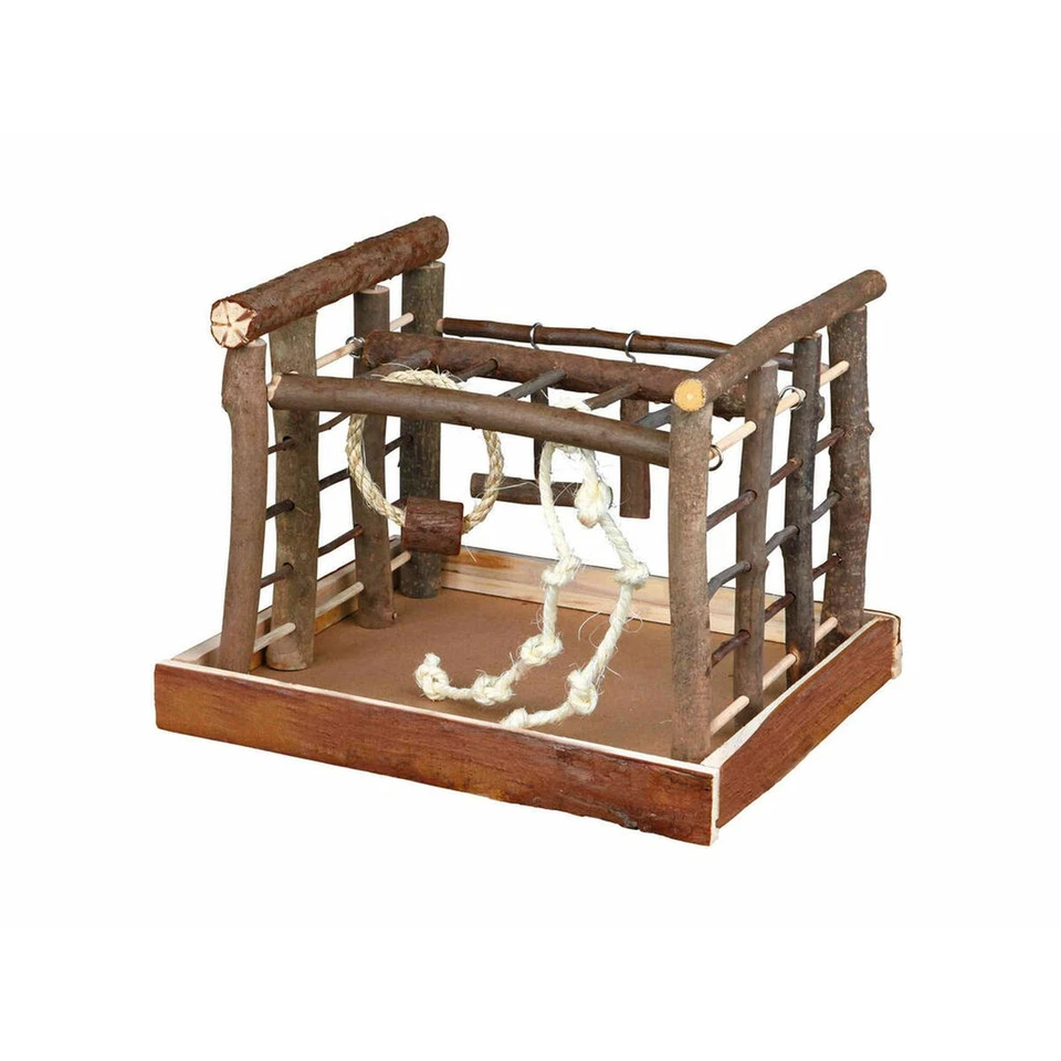 Trixie 5661 Natural Living Spielplatz für Vögel 35×29×25 Cm