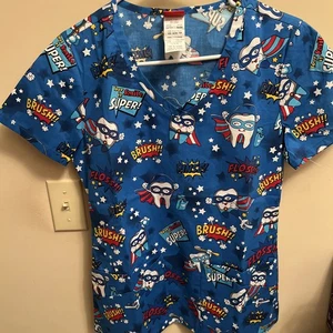 Dickies Women’s Dental Scrub Top Size XS New - Picture 1 of 4