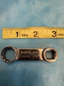 Snap-On Tools USA FRES18 3/8" Drive SAE #18, 9/16" Hex, SPLINE Torque Adapter - Bild 1 von 4