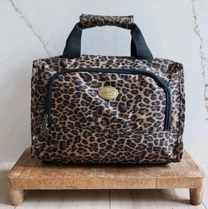 Borsa da viaggio cosmetica stampa leopardata Ricardo Beverly Hills trasparente organizer tasche - Foto 1 di 8