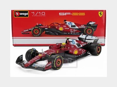 1:18 BURAGO Ferrari F1 Sf-25 #44 Season 2025 Lewis Hamilton Red BU16816-H - Image 1 of 2