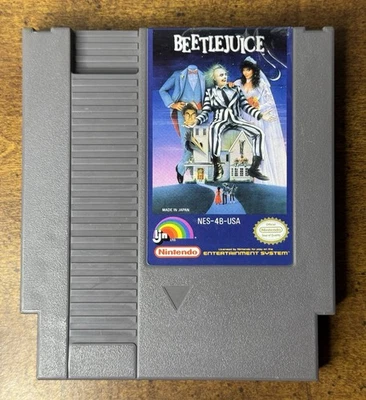 Cartucho NES Beetlejuice (Nintendo Entertainment System, 1991) solo probado Foto 1 de 4