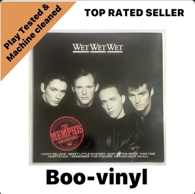 Wet Wet Wet "Memphis Sessions" Original UK Vinyl LP &  Printed Inner EX/EX - Image 1 of 4