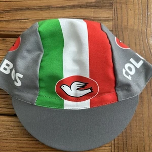 COLUMBUS ITALIA Team Cycling Cap New Bike Ride Hat Free Shipping !! - Picture 1 of 8