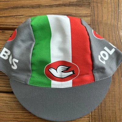 COLUMBUS ITALIA Team Cycling Cap New Bike Ride Hat Free Shipping !! - Image 1 of 4