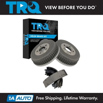 Rear Brake Drum & Shoe Kit Set for 95-03 Ford Windstar Van Brand New — 第 1/4 张图片