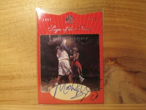 1997-98 SP Authentic Sign of the Times MB Mookie Blaylock - Bild 1 von 2