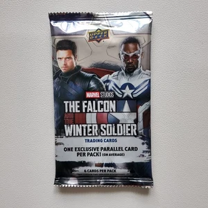 🛡️ Marvel Studios Falcon & Winter Soldier Sealed Pack – Upper Deck 2022  - Picture 1 of 2