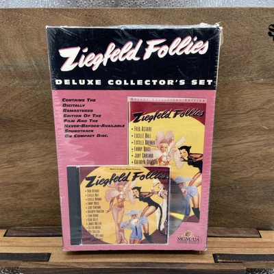 Ziegfeld Follies MGM Deluxe Collector's Set CD & VHS Video New Sealed - Image 1 of 3