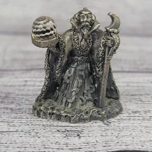 Tudor Mint Myth & Magic The Moon Wizard de Roger Gibbons 3548 WAPW peltre - Imagen 1 de 4