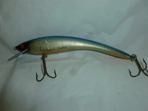 Vintage 7-3/4 Inch Wood Unbranded Musky Fishing Lure Lot J-288 - Picture 1 of 11