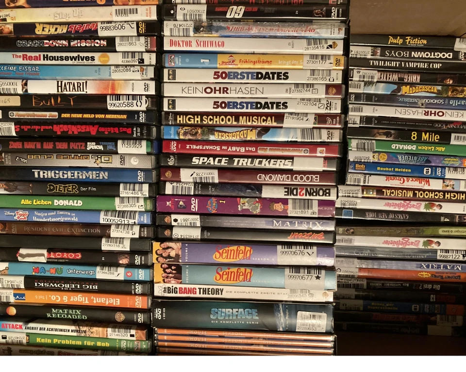 DVD Sammlung Film - 25 Stück  Filme/Serien aus allen Bereichen und Genren - Bild 1 von 1