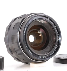 Asahi Pentax SMC Super Multi Coated TAKUMAR 28mm f/3.5 M42 Lens from JAPAN #184 - Picture 1 of 12