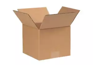 Pick! 25-100 Pack Corrugated Shipping Boxes 7x7x6 Cardboard Mailers Packing Box - Picture 1 of 5