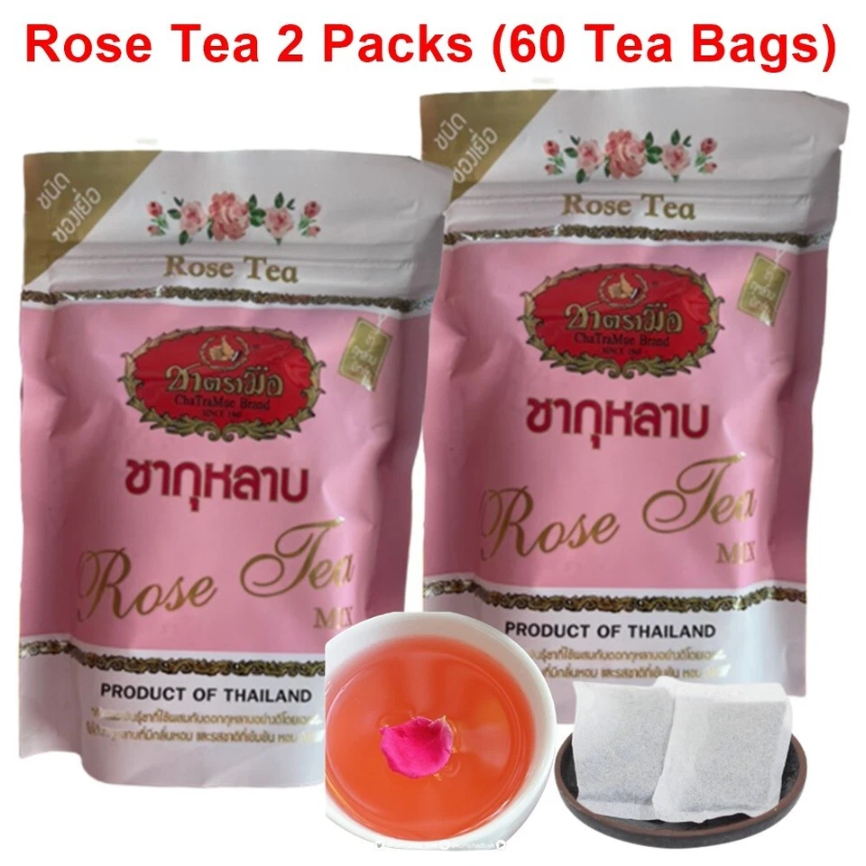 ChaTraMue Oolong Rose Tea Mixed 150g pack of 2 bags Number One Brand Cha Tra Mue