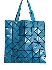 ISSEY MIYAKE BAO BAO Gloss Prism Shoulder Bag in Teal Blue Green EUC Authentic