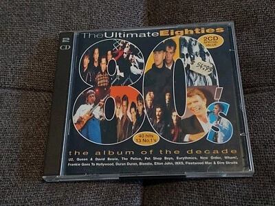 The Ultimate 80's Album Of The Decade Set 2 CD VGC Duran Duran Bowie INXS + - Image 1 of 4