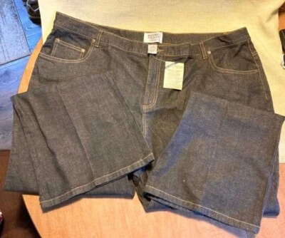 NWT Women's Size 26W Mainstreet Blues Stretch Dark Wash Denim Jeans - Image 1 of 4