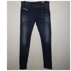 DIESEL SLEENKER Denim 0837J Stretch Distressed SLIM SKINNY Jeans Size W31 L34 - Picture 1 of 13