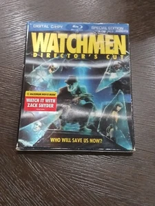 Watchmen (Blu-ray Disc, 2009, Directors Cut) Slip Cover - Picture 1 of 6