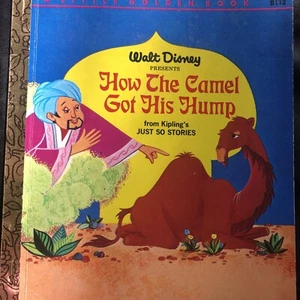 Little Golden Book Walt Disney How the Camel got his Hump SC R 1978 #D112 EUC - Picture 1 of 6