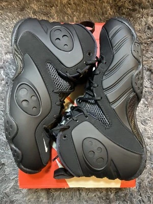 BRAND NEW Nike Rookie Penny Hardaway BQ3379-002 Men Size 7 DS Triple Black - Image 1 of 4