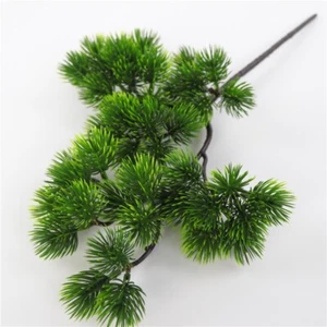 Artificial Green Plant Bonsai Potted Simulation Fake Pine-Tree Home/Office-Decor - Picture 1 of 12