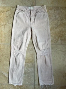 MOTHER SUPERIOR Vaqueros Deshilachados Talla 29 Cintura Alta Rascal Tobillo - Imagen 1 de 12