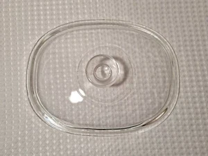 Pyrex Corning Ware Glas oval Ersatzdeckel DC 1 1/2 C klar DC 1,5 C - Bild 1 von 8