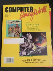 Computer Gaming World #45 (March 1988) Pre-Owned Retail Store Inventory VG/VF - Picture 1 of 5