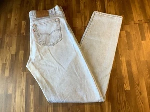 Vintage USA Levis 560 Loose Fit Tapered Jeans Herren Etikett Größe 36x36 helle Waschung guter Zustand - Bild 1 von 12