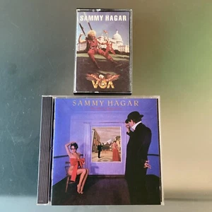 Sammy Hagar 2 LOT:  VOA Cassette Tape 1984 & Standing Hampton 💽 VG++ - Picture 1 of 5