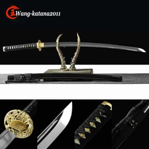 Full Tang Sharp Japanese Samurai Katana Sword with Brass Fitting Manganese Steel - Picture 1 of 9