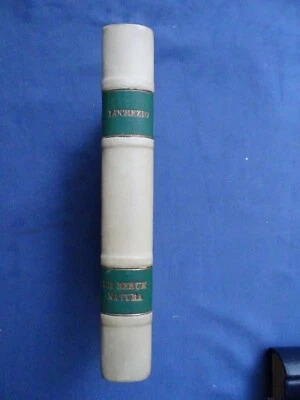 Lucrezio Il Poema Della Natura 2 Vol Zanichelli 1944 Testo Latino A Fronte - Immagine 1 di 2