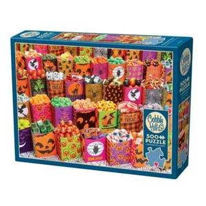 Cobble Hill - Golosinas de Halloween - Puzzle 500 piezas NUEVO - Imagen 1 de 3