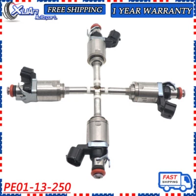PE01-13-250B New Fuel Injector For Mazda 3 2.0L 2012-2013 CX-5 2.0L 2013-2014 - Image 1 of 4