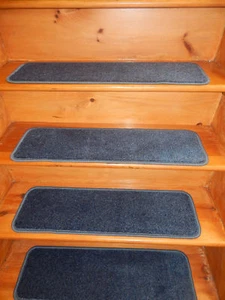 13 Step Indoor Outdoor Stair Treads Non Slip 9" x 30" + landing 30" x 28" . - Picture 1 of 5
