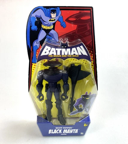Black Manta Batman The Brave And The Bold Action Figure New 2008 Mattel DC Cover