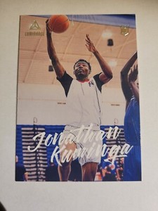 2021 Panini Chronicles Luminance Draft Picks #80 Jonathan Kuminga Rookie