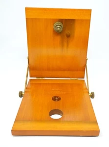 Graflex #4 Crown Tilting Tripod Top Wooden Camera Equipment - Picture 1 of 4