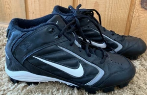 Nike Baseball BB tacos para hombre 7,5 blancos y negros - Imagen 1 de 5