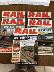 Rail Magazine X5 2002 Jan to April. Nos 427, 429, 430, 431 & 433. - Imagen 1 de 6